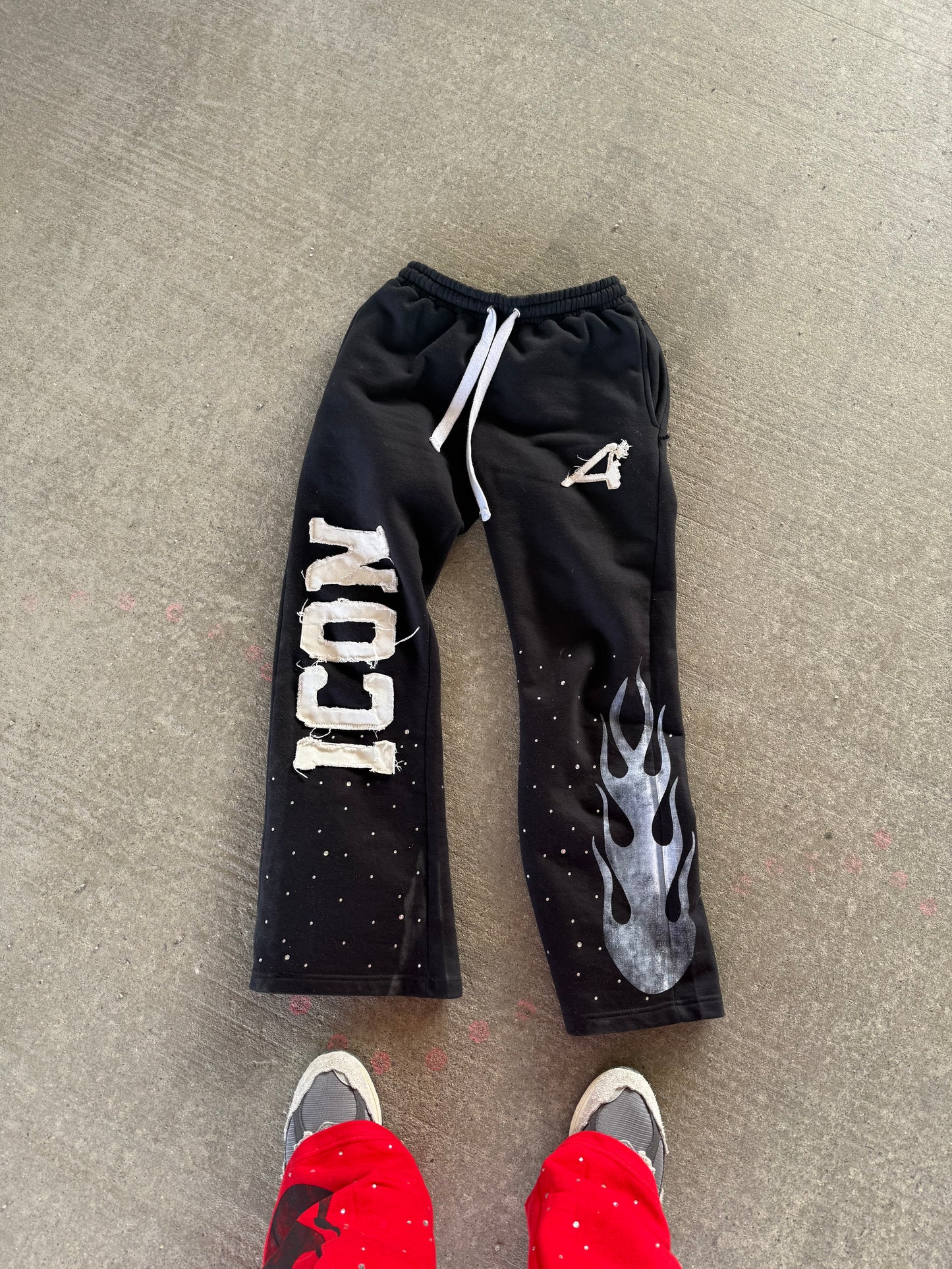 Black Allstaricon sweats