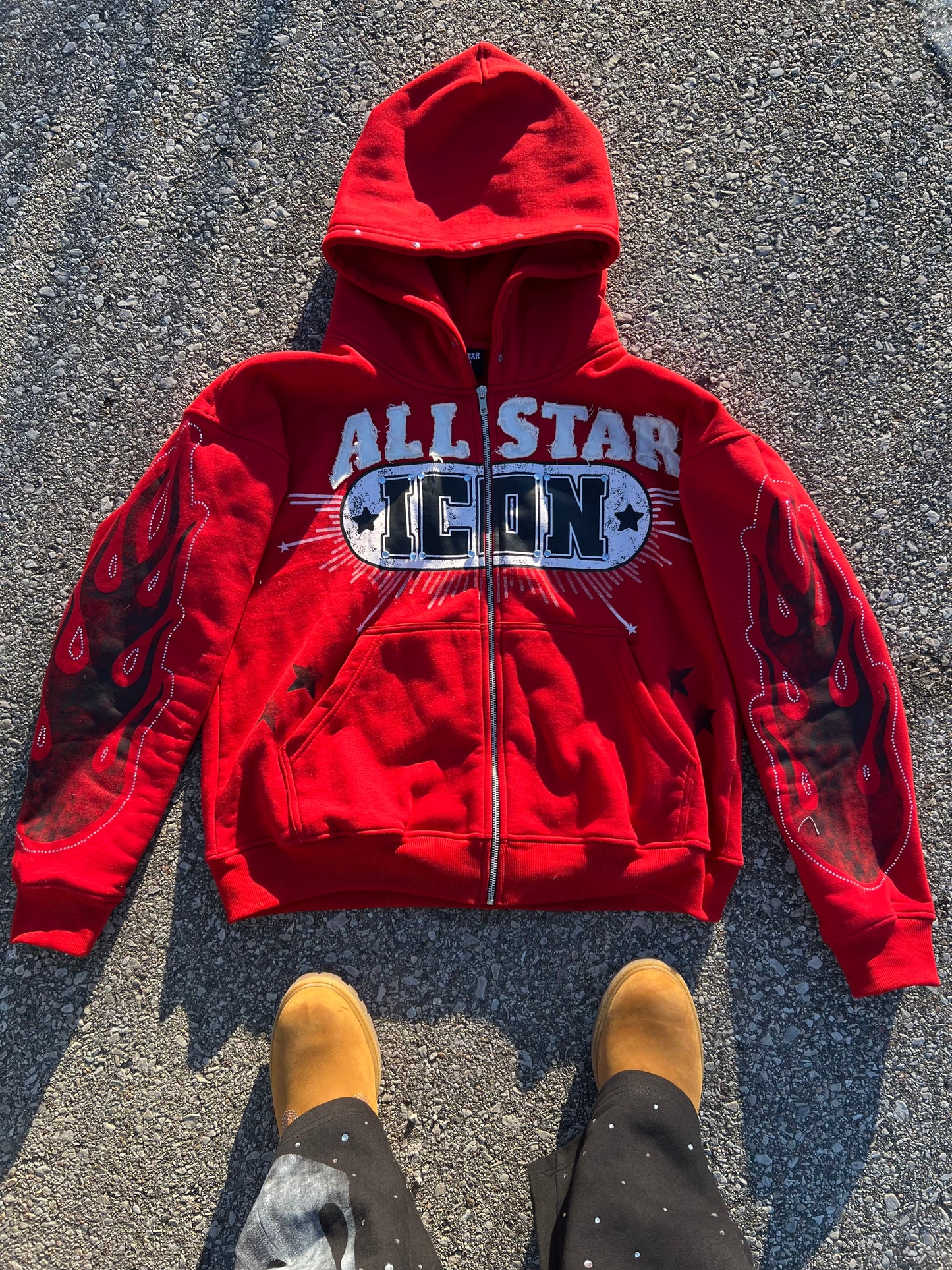 Red Allstaricon Jacket
