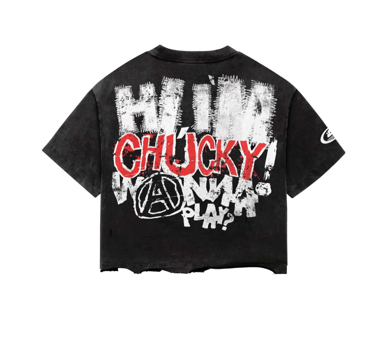 Black Chucky Boxy Tee