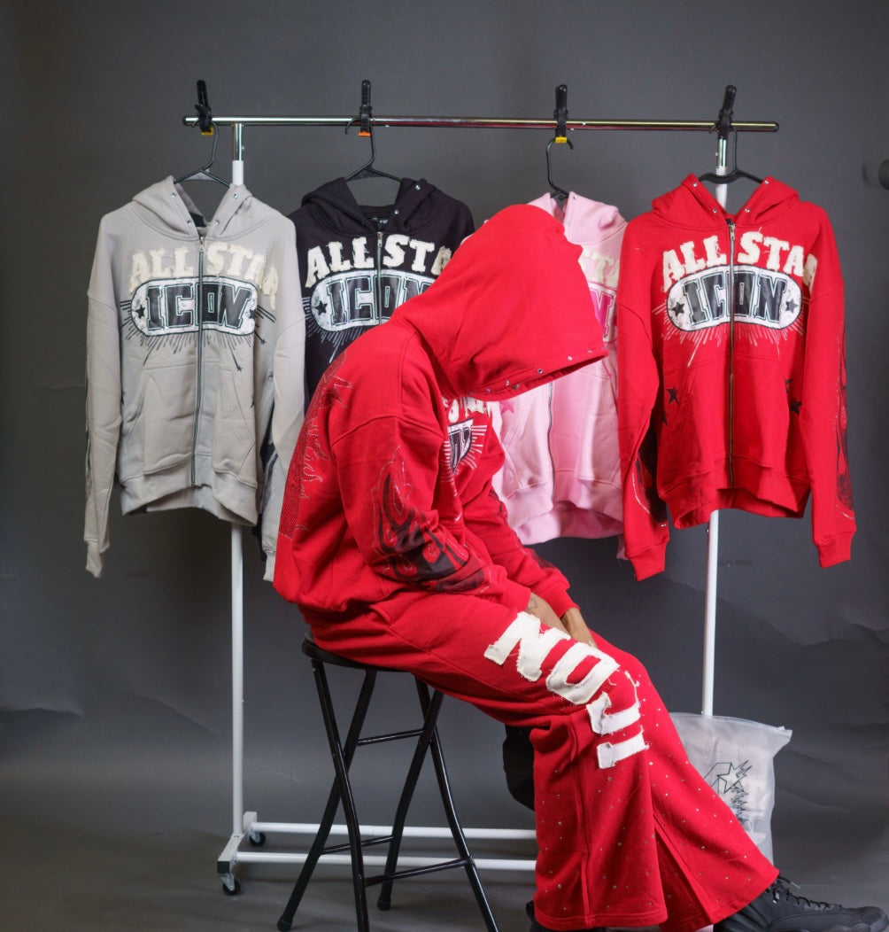 Red Allstaricon Jacket