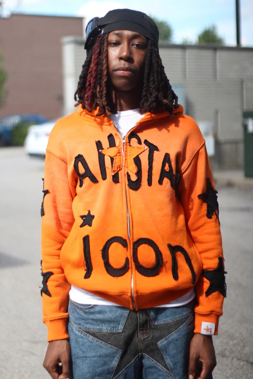 Orange Allstar icon jacket