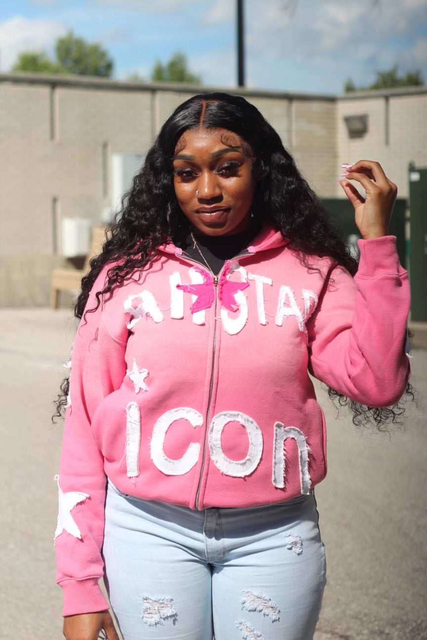 pink Allstar icon jacket