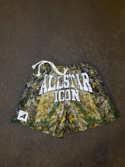 Allstaricon camo shorts