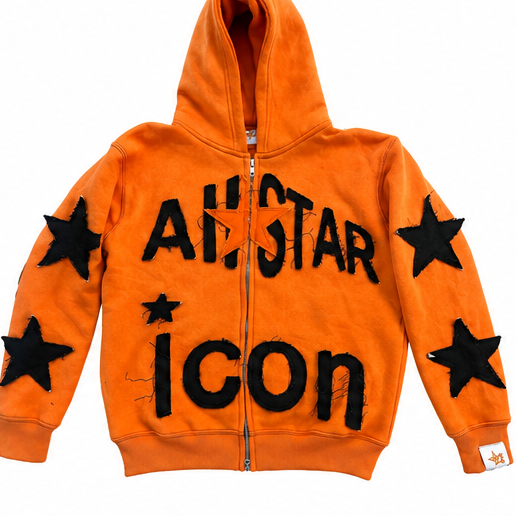 Orange Allstar icon jacket