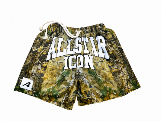 Allstaricon camo shorts