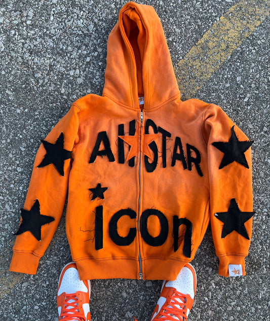 Orange Allstar icon jacket