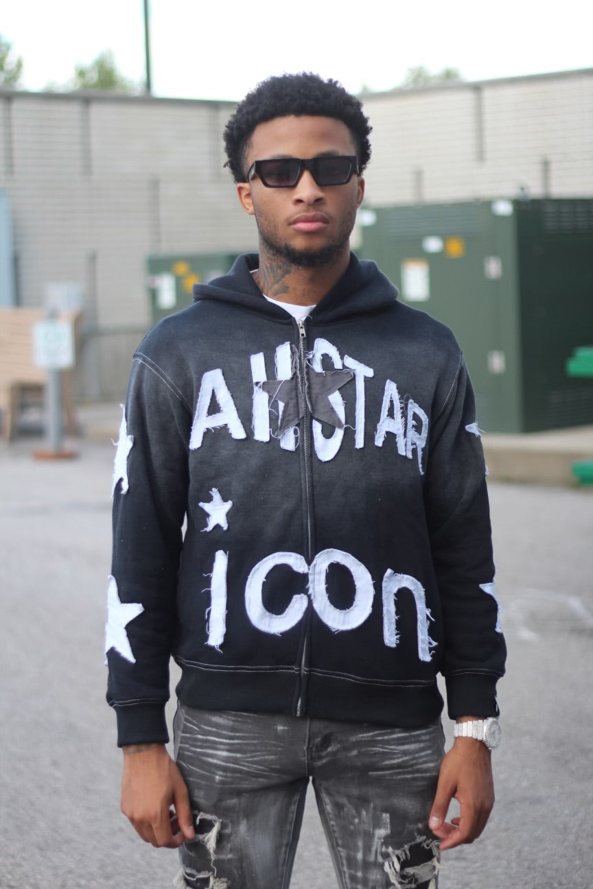 Black Allstar icon jacket